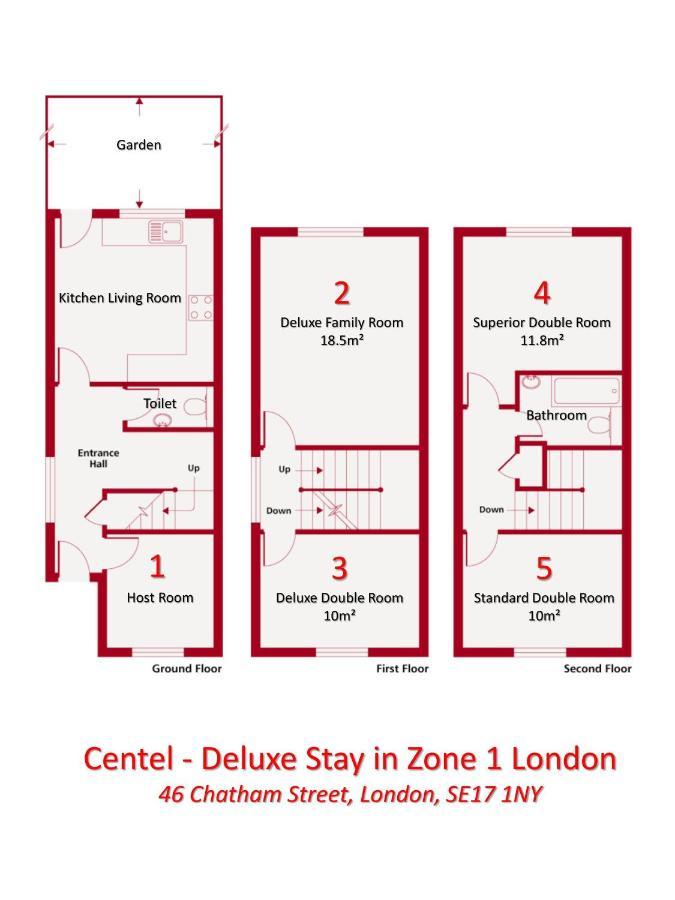 Centel - Happy Stay In Zone 1 London Exteriör bild